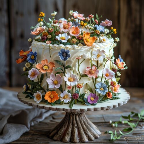Millesaveurs Graduation Cake | Flowers